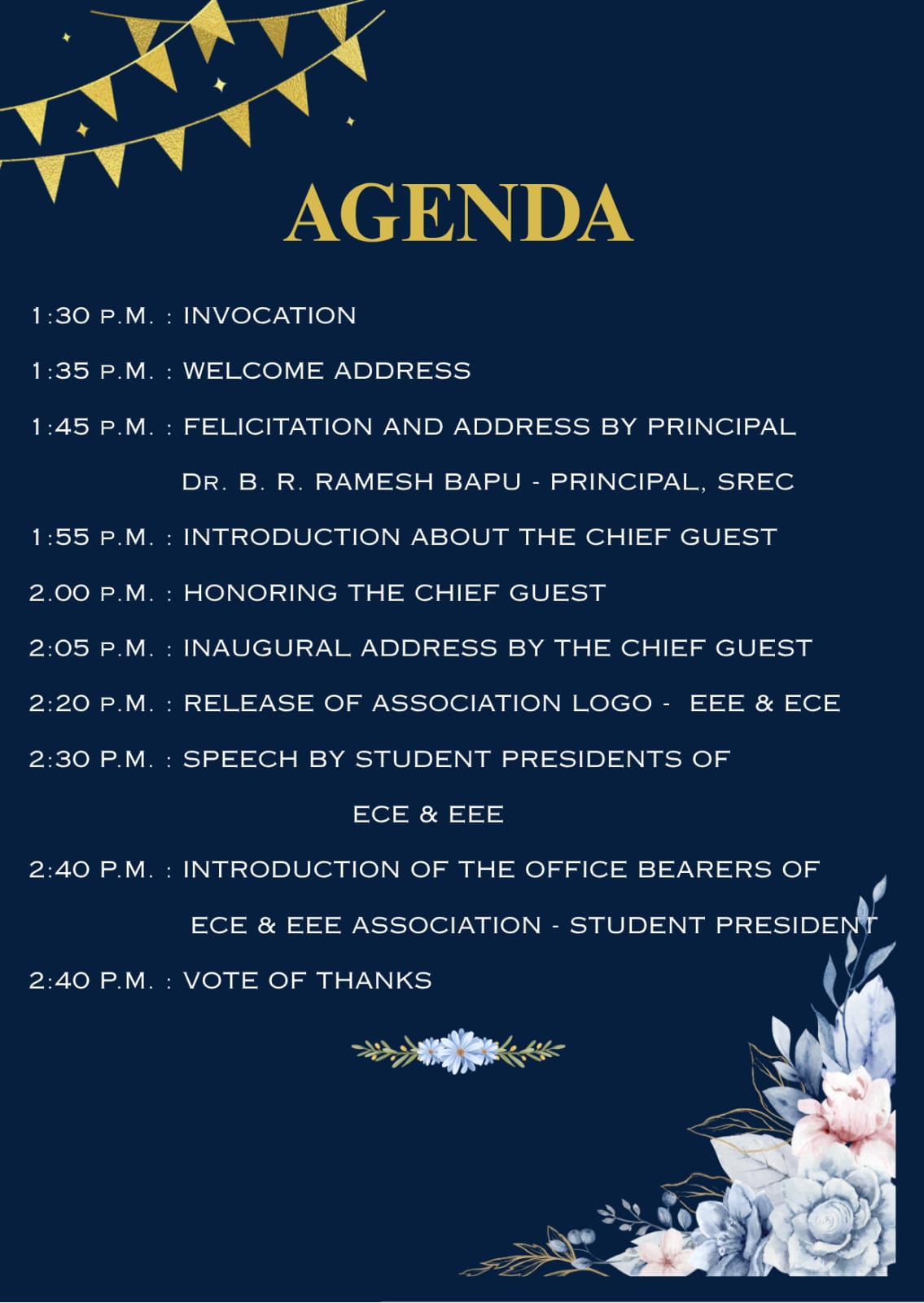 ECE and EEE Association Inauguration and Seminar
